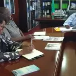 ZNFU Team Shares Light Moment With Hon Mtolo